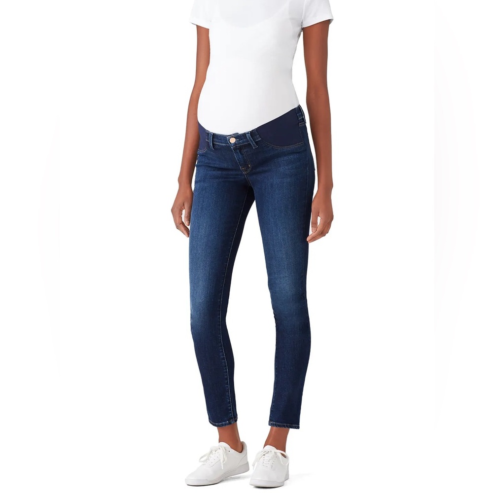 I Brand Mama Maternity side panel skinny Jean